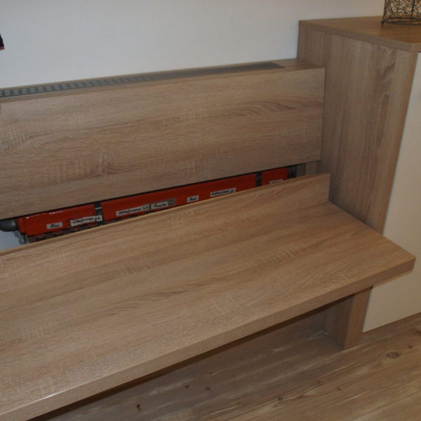 Sitzbank Deckel abnehmbar