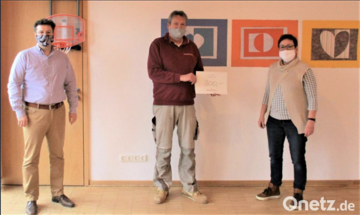 „Ein ermutigendes Zeichen“: 300-Euro-Spende für das evangelische Kinderhaus „Kunterbunt“